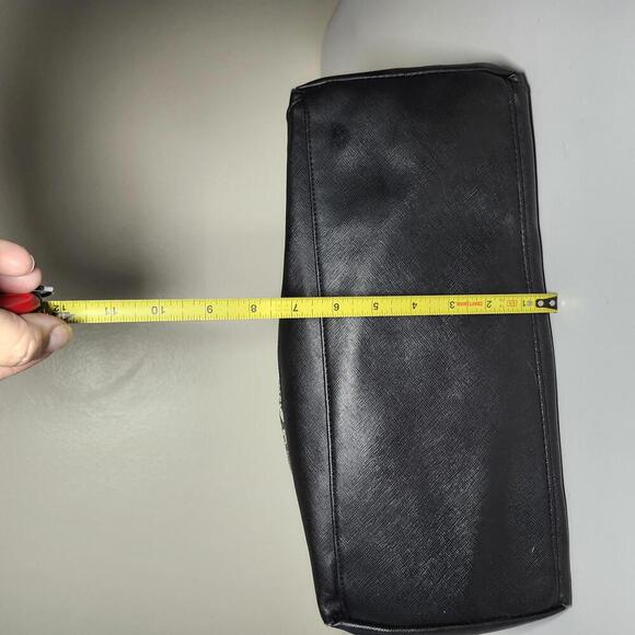 Steve Madden Women's Satchel Bag Black and White Snake Print - Picture 8 of 10